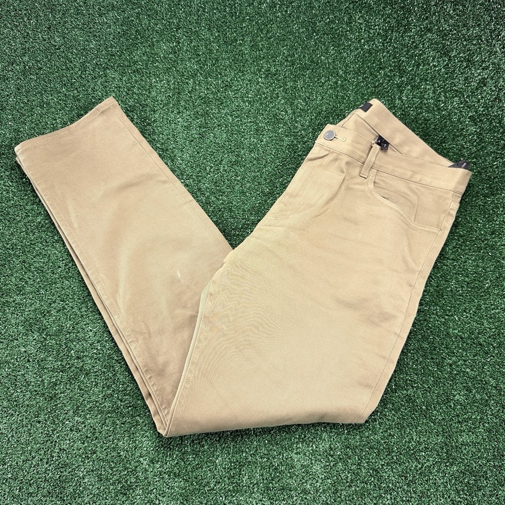 Theory Men's Denim Straight Slim Jeans Size 36x32 Brown